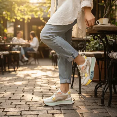 Adidasi dama casual bej CL2312 N7-4